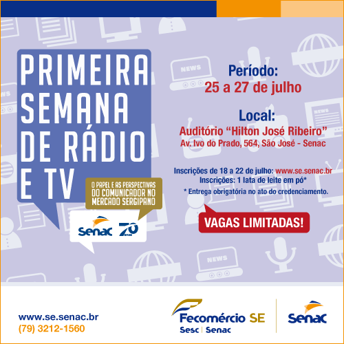 Semana de Rádio e Tv – Inscrições encerradas!