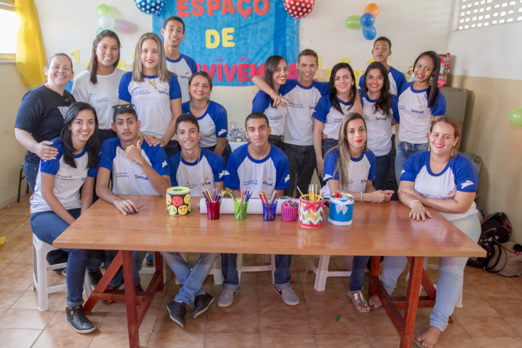 Turma do Senac cria espaço lúdico de convivência para alunos com necessidades especiais