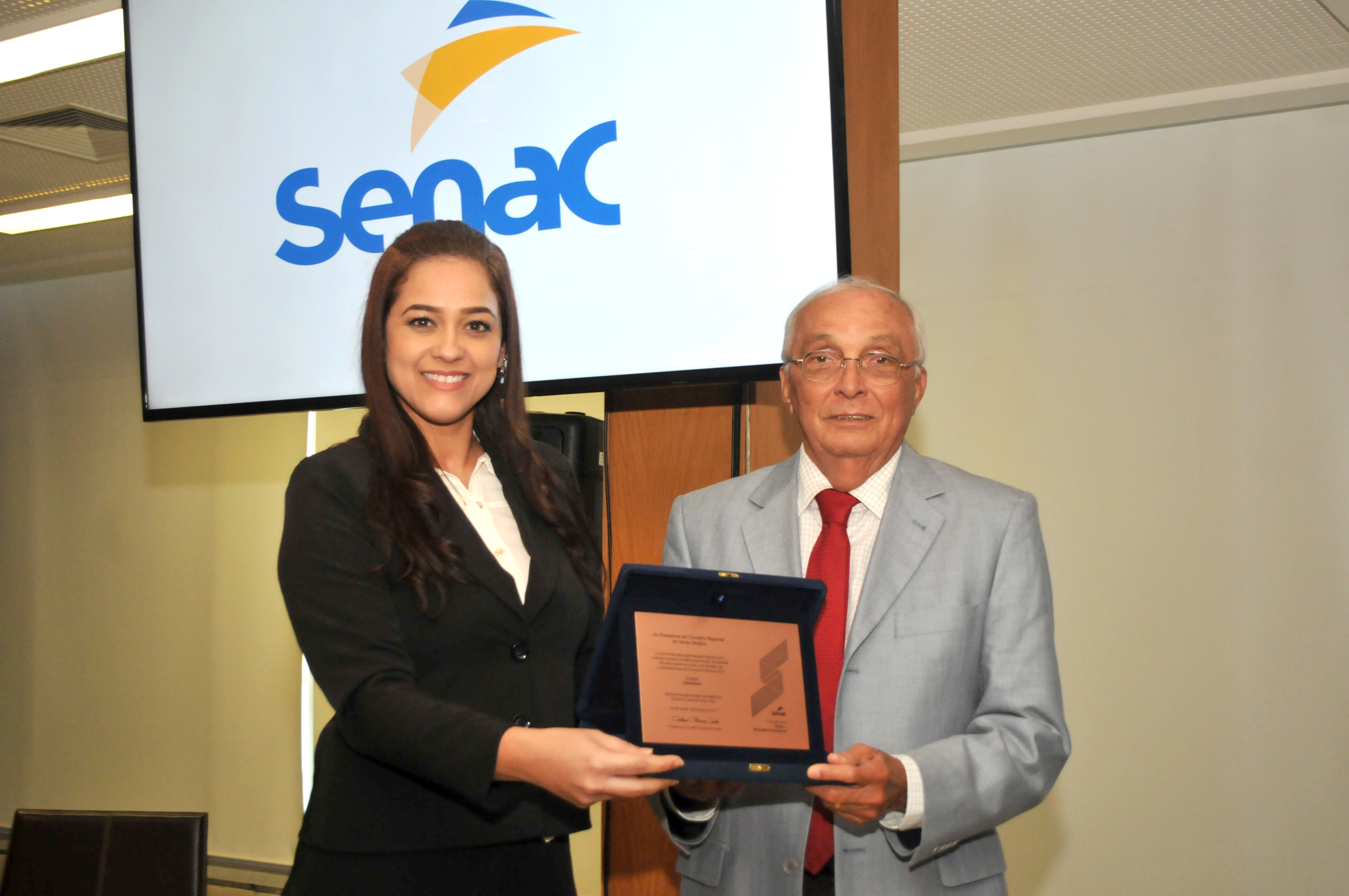 Senac/SE recebe homenagem por desempenho nas Competições Senac de Educação Profissional