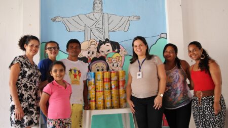 Senac faz doações de leite em pó
