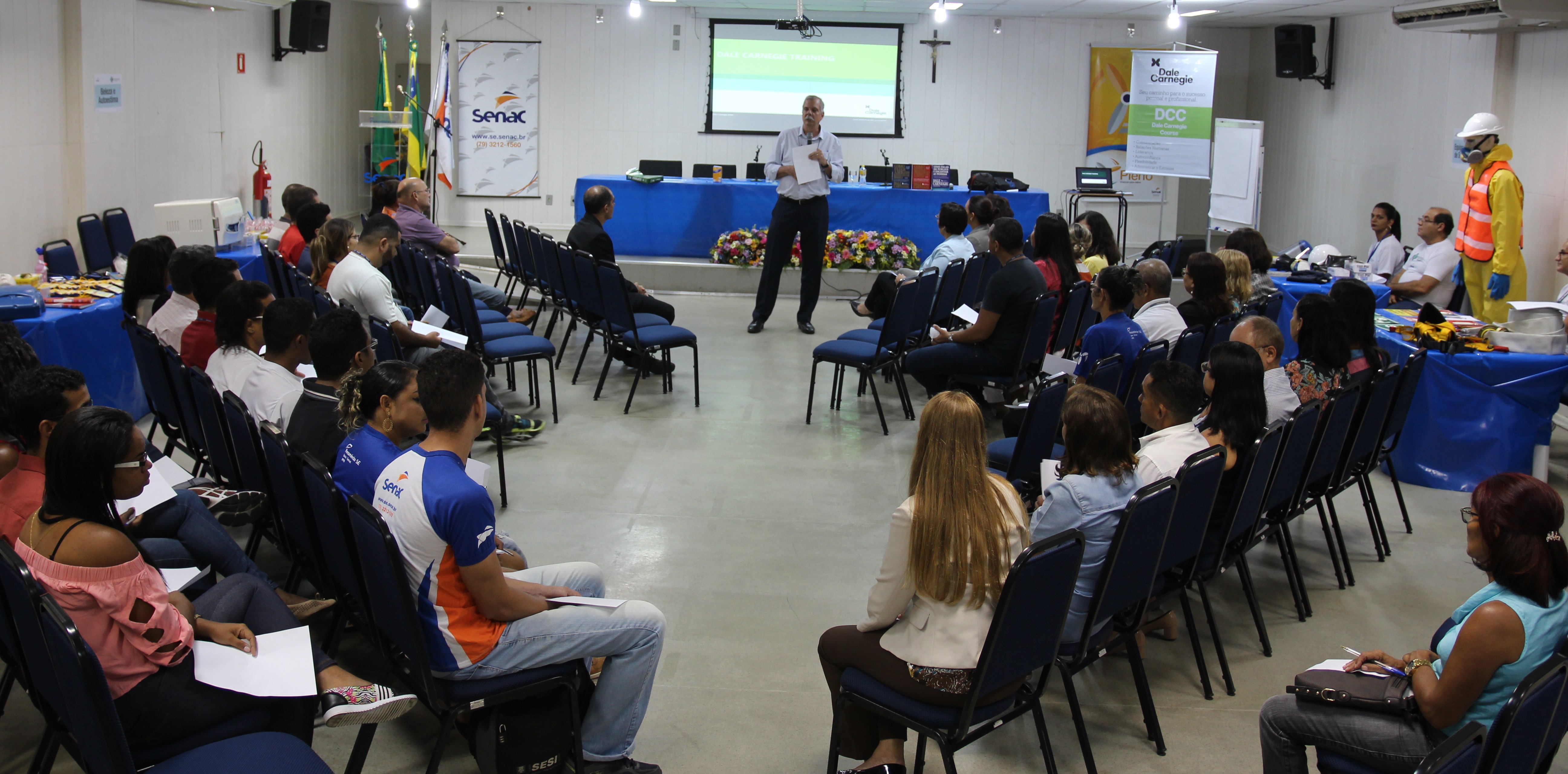 Senac realiza I Feira da Saúde e Prevenção de Acidentes de Trabalho