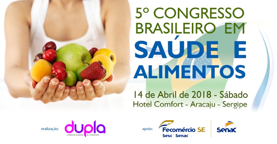 Senac participa do 5º Congresso Brasileiro em Saúde e Alimentos