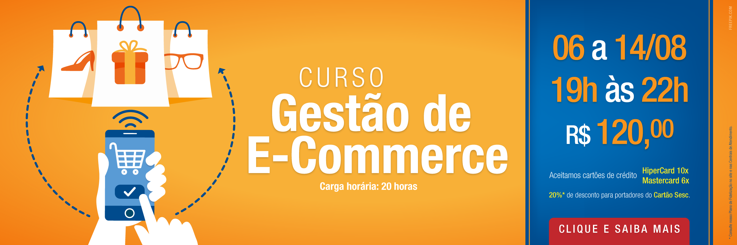 Senac lança curso Gestão de E-Commerce