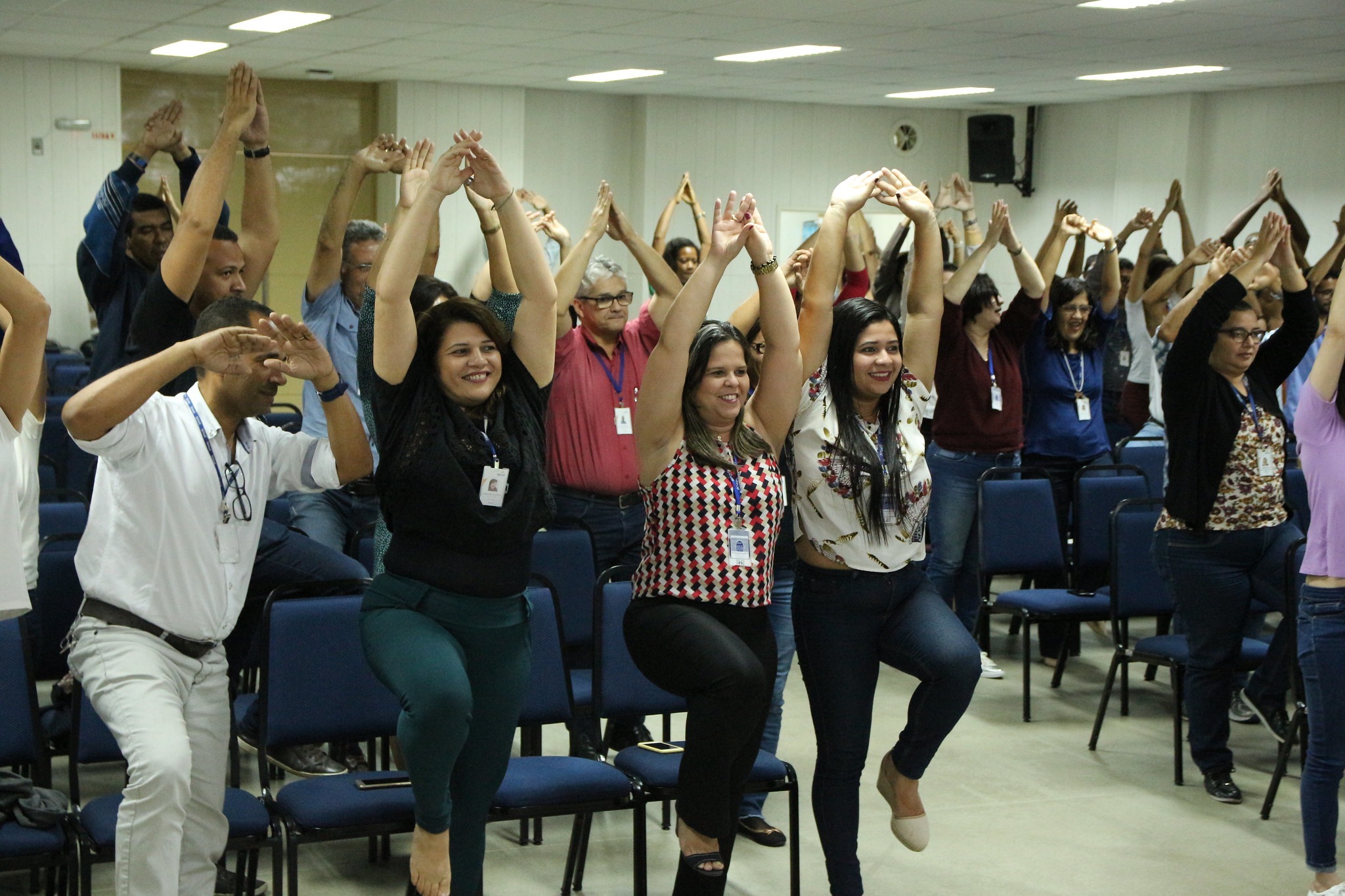 Treinamento Motivacional em Atividade Física para colaboradores