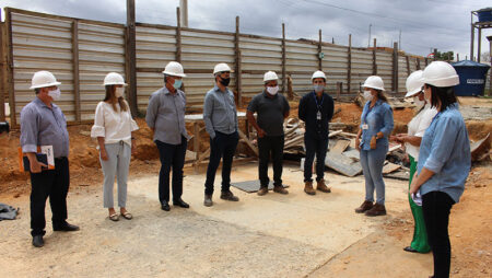 Construção do Senac entra em fase final em Nossa Senhora da Glória