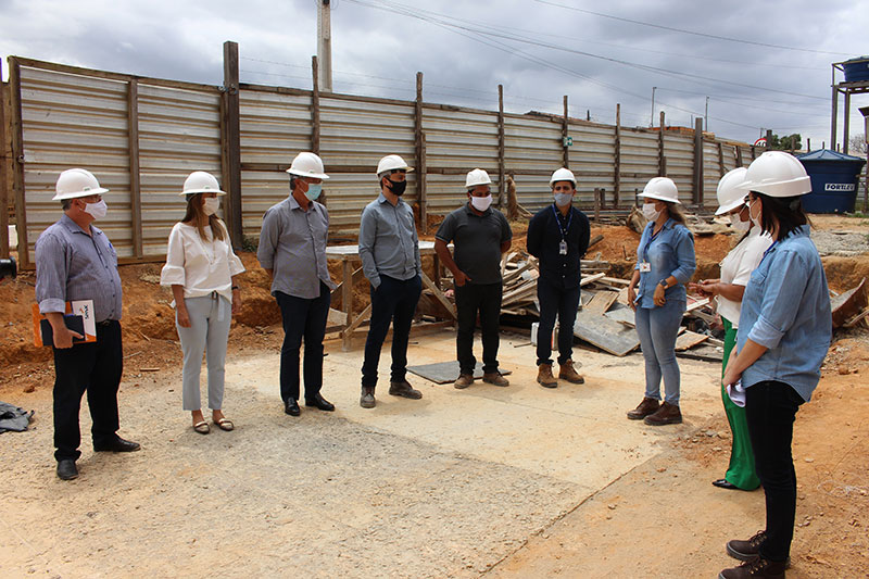 Construção do Senac entra em fase final em Nossa Senhora da Glória