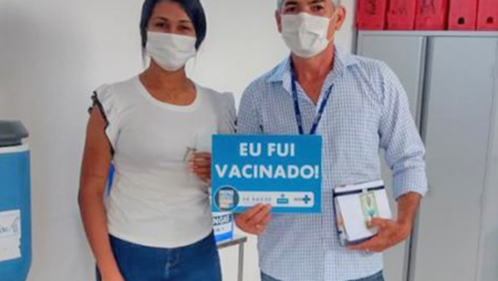 Colaboradores do Senac recebem vacina contra Covid-19