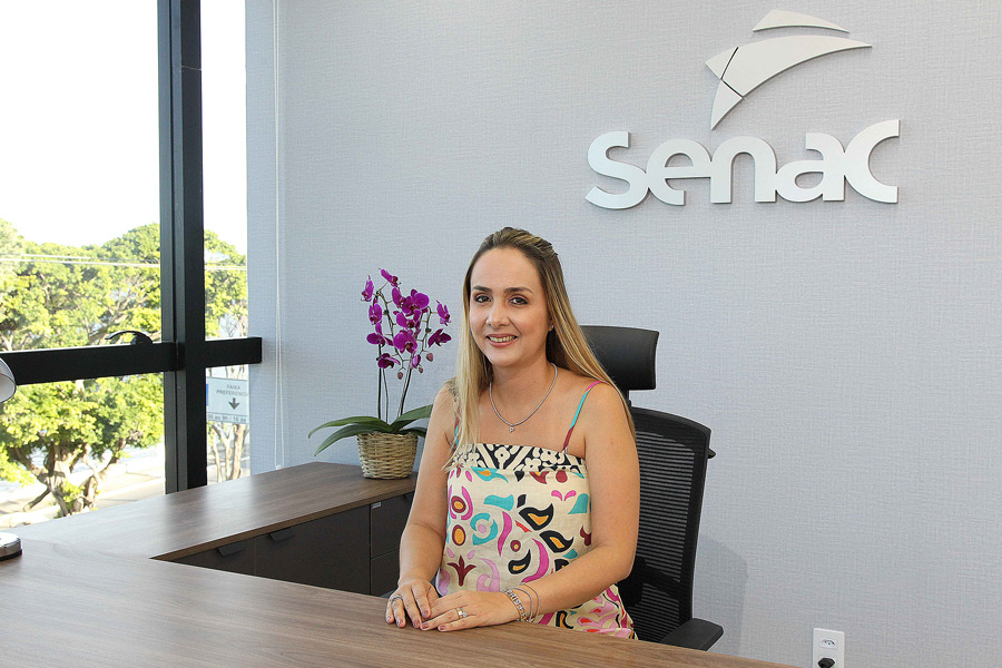 Diretora Regional do Senac Sergipe, Priscila Felizola  – Foto: Mkt Senac Sergipe.