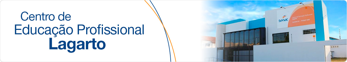 A Unidade Senac Lagarto, Centro de Educação Profissional de Lagarto. O horário de funcionamento é das 8 às 12h e das 13 às 22h.