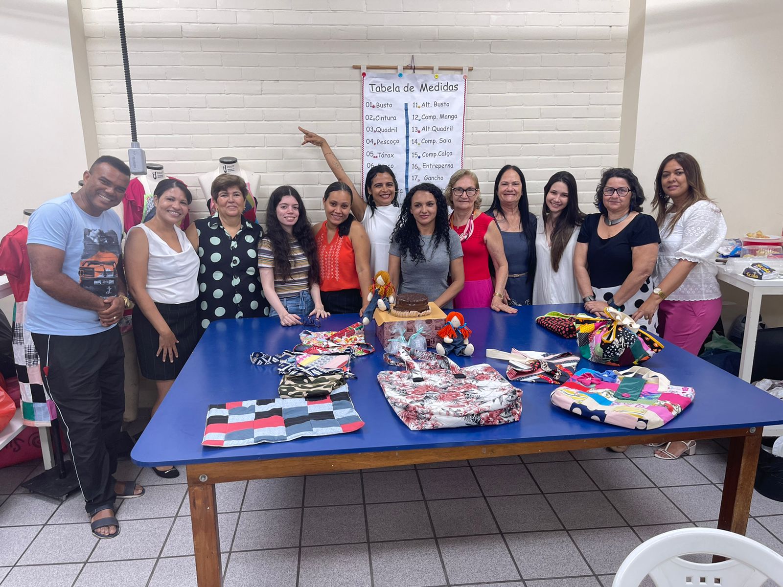 Turma de Corte de Costura 2022 do Senac apresenta projeto de conclusão de curso