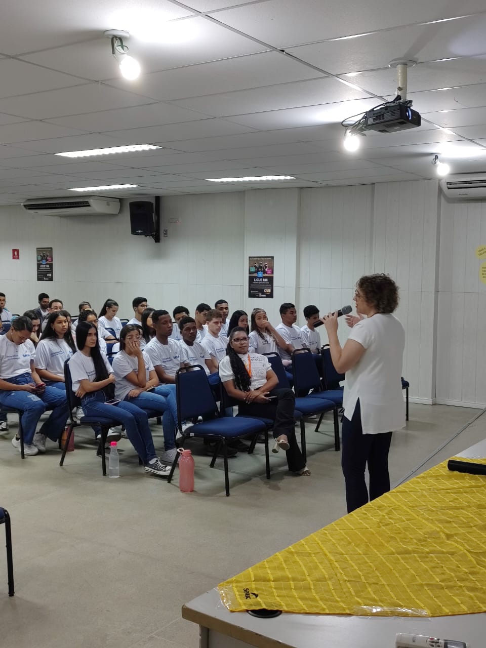 Setembro Amarelo: Senac/SE promove ciclo de palestras sobre saúde mental para alunos do programa de Aprendizagem