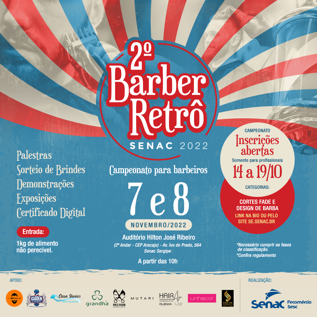 2º Barber Retrô: competição de barbeiros está de volta