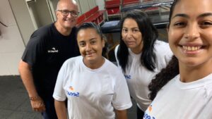 Equipe e professor da Oca Crissfit