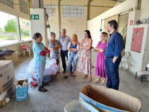 conversa com catadores