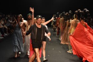 final do desfile