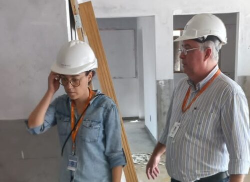 Diretor adjunto do Senac/SE faz visita técnica ao futuro prédio da unidade de Itabaiana