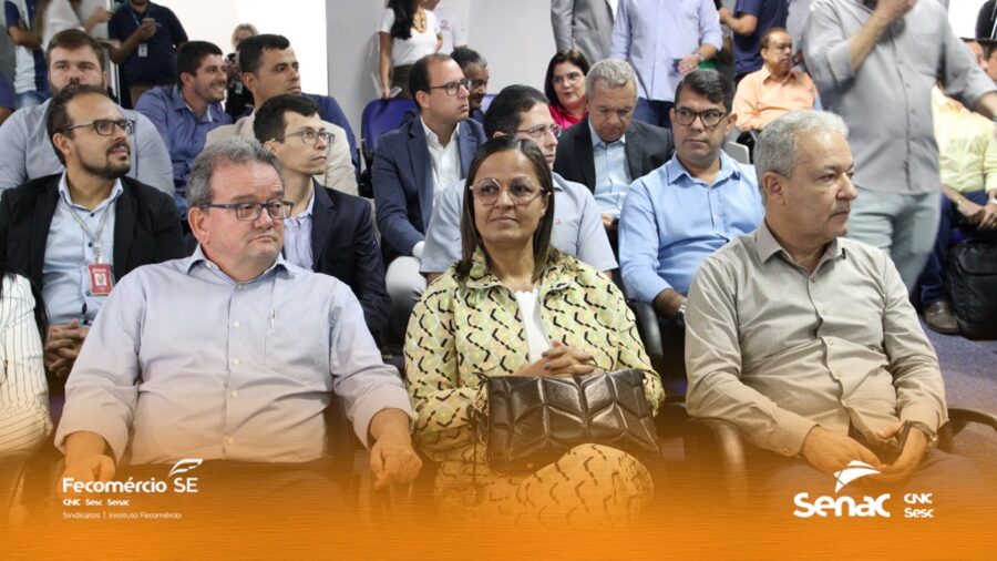 Presidente da Fecomércio e diretores do Senac e Sesc participam de encontro para implantar cinturão têxtil em Sergipe
