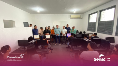 Curso de Informática Básica do Senac marca inauguração da Escola do Legislativo de Pacatuba