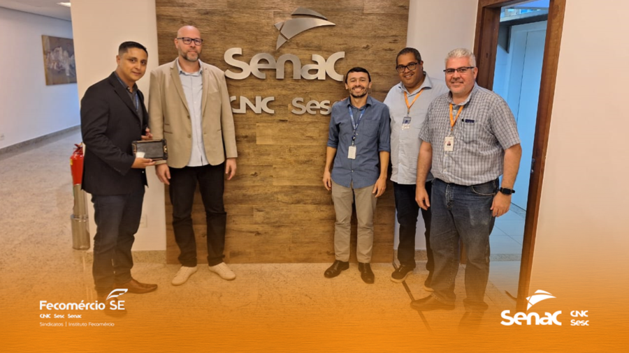 Equipe do Senac Sergipe visita Departamento Nacional buscando nova tecnologia
