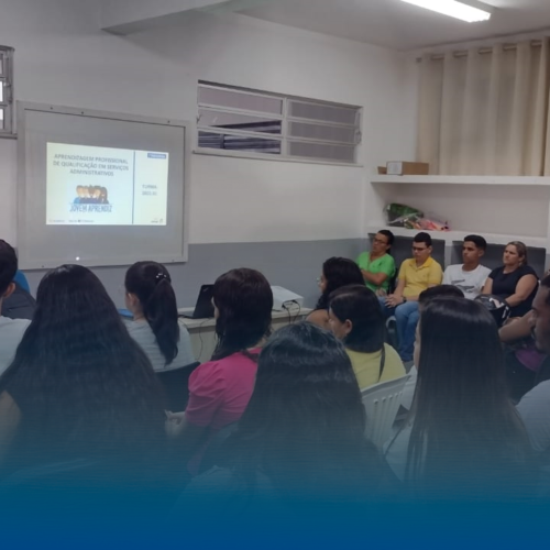 Unidade Itabaiana inicia curso de Aprendizagem Profissional de Qualificação em Serviços Administrativos