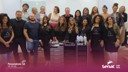 Beleza: Regional de Sergipe participa de aprimoramento do Senac Nordeste para docentes 