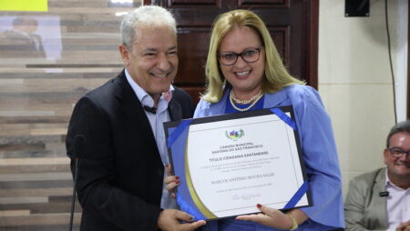 Diretor Regional do Senac/SE, Marcos Sales, é o mais novo cidadão santanense
