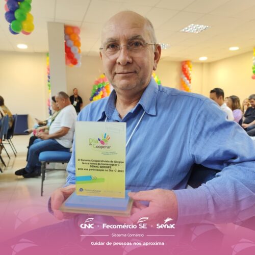 Senac é homenageado como empresa parceira no lançamento do Dia de Cooperar 2024