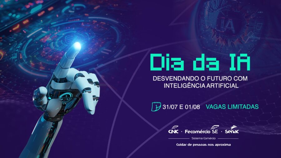 Senac Sergipe promove a primeira edição do Dia da IA em 1º de agosto