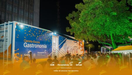 Senac inaugura carreta escola de Gastronomia