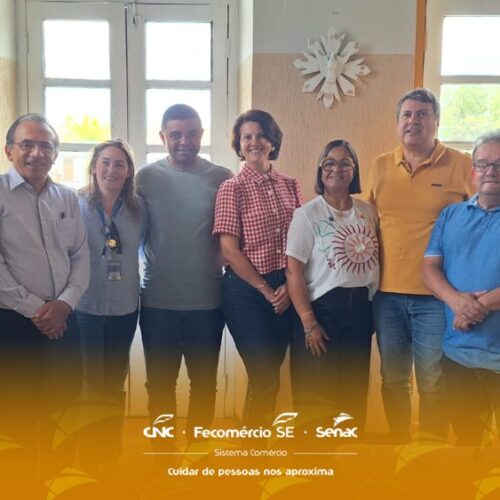 Fecomércio e Senac dialogam com Prefeitura de Estância  sobre a unidade do Senac que será construída no município