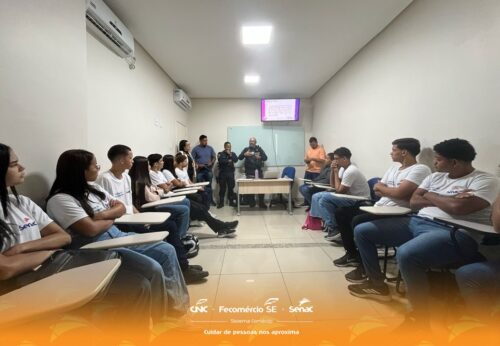 Alunos do Senac/Propriá participam de palestra de conscientização ao combate à violência de gênero 