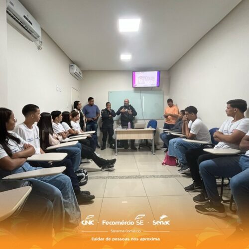 Alunos do Senac/Propriá participam de palestra de conscientização ao combate à violência de gênero 
