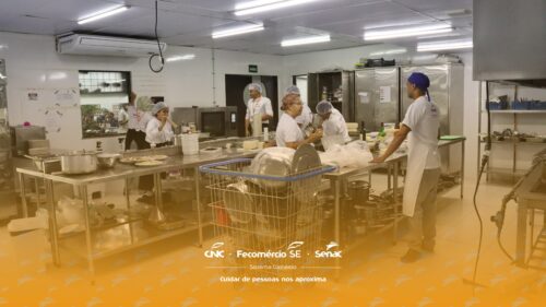 Alunos participam de imersão prática no Restaurante Escola do Senac SE