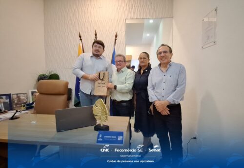 Fecomércio e Senac em visita institucional a Monte Alegre