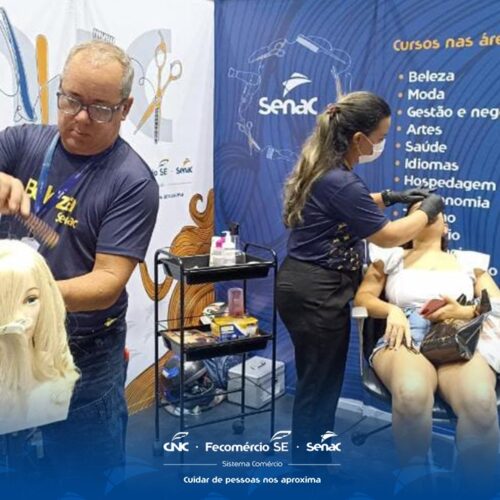 Senac participa da 12ª Hair Sergipe
