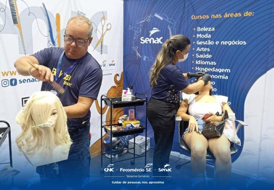 Senac participa da 12ª Hair Sergipe