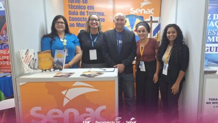 Senac Sergipe marca presença em evento nacional de turismo