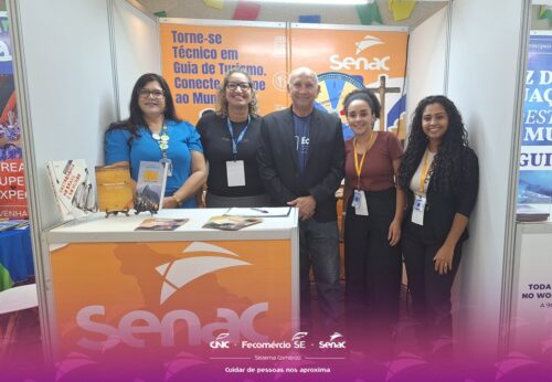 Senac Sergipe marca presença em evento nacional de turismo