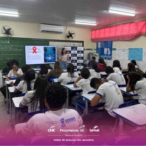 Junho Vermelho: unidade do Senac de Glória promove ação para jovens de Feira Nova