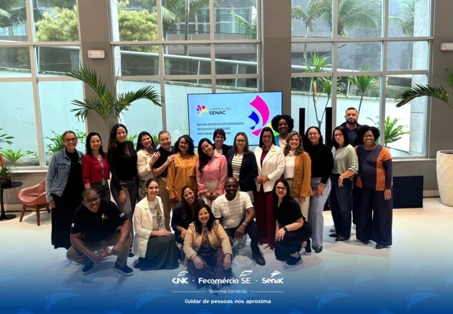 Senac Sergipe participa de “Encontro de Docentes Avaliadores das Competições Senac 2025” no Rio de Janeiro