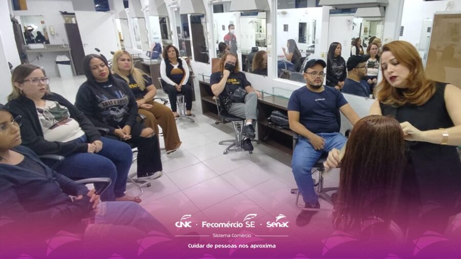 Rodada de Conhecimento fortalece formação de alunos do curso técnico em imagem pessoal