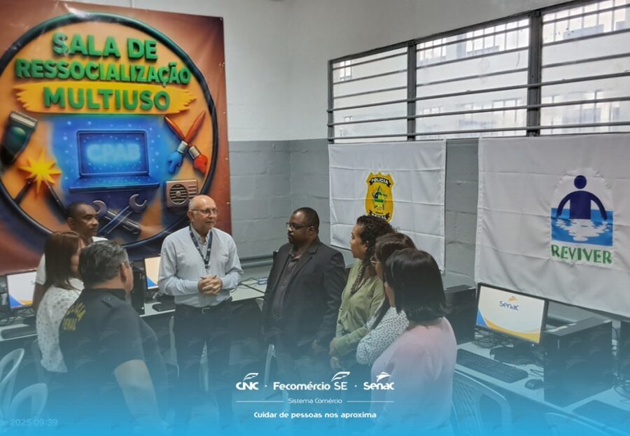 Senac SE é a primeira instituição de educação profissional a levar qualificação à população carcerária de Areia Branca 