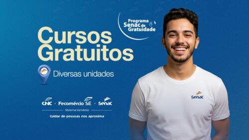Abertas inscrições para cursos gratuitos do Senac Sergipe