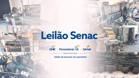 Senac/SE anuncia leilão online de bens inservíveis