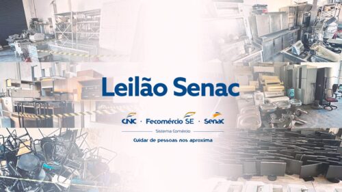 Senac/SE anuncia leilão online de bens inservíveis