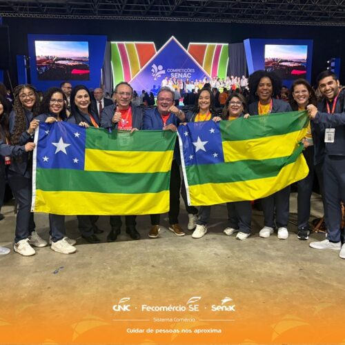 Dada a largada: Sergipe estreia com grandes expectativas nas Competições Senac 2025 no Rio de Janeiro