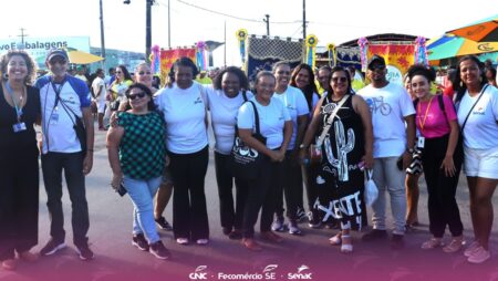 Alunos do Senac Sergipe participam de cortejo folclórico do Sesc