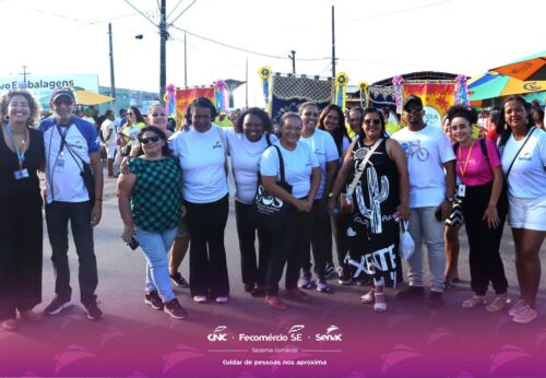Alunos do Senac Sergipe participam de cortejo folclórico do Sesc