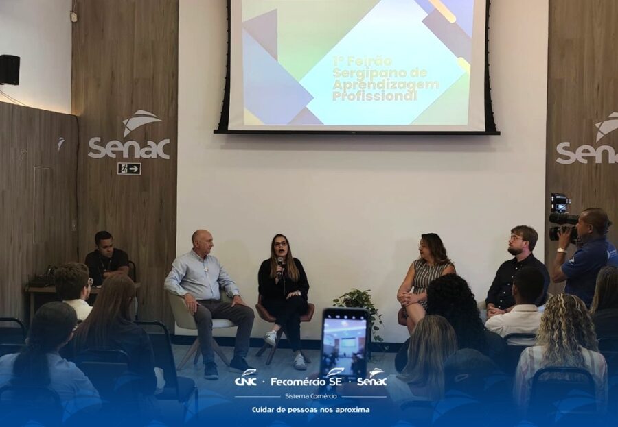 Senac Sergipe participa de evento de apresentação do 1º Feirão Sergipano de Aprendizagem Profissional 