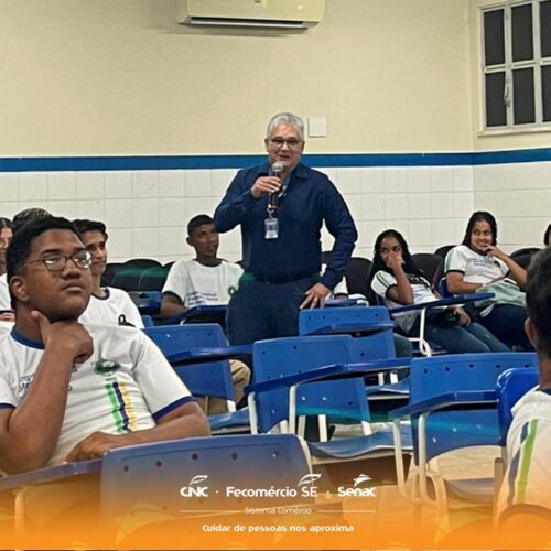 Senac Sergipe realiza palestra para jovens do Bairro Coqueiral 